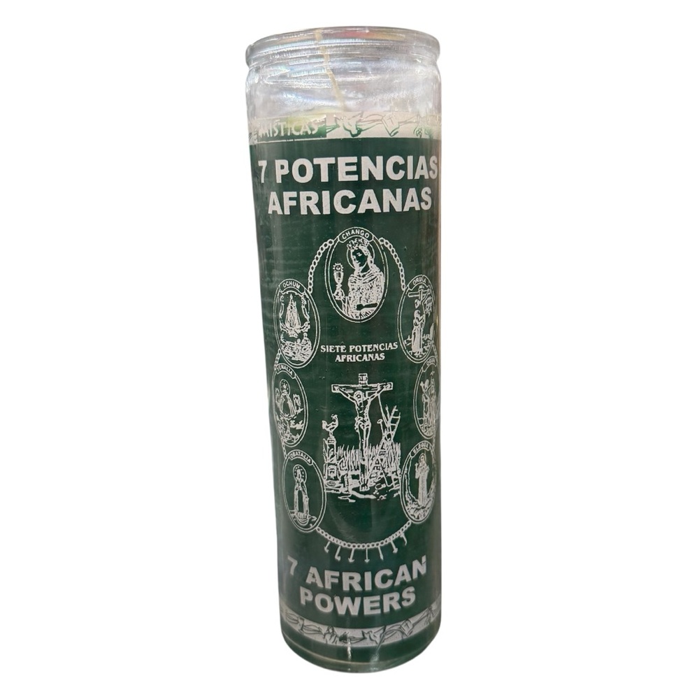 7 African powers 7 days candle/ vela 7 potencias Africanas